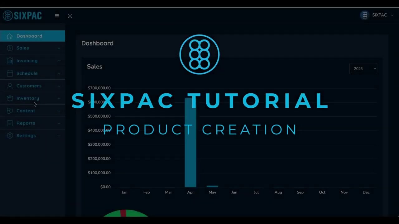 SIXPAC Tutorial - Product Creation